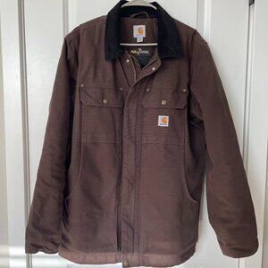 CARHARRT Medium Men's Loose Fit Firm Duck Insulated Traditional Coat